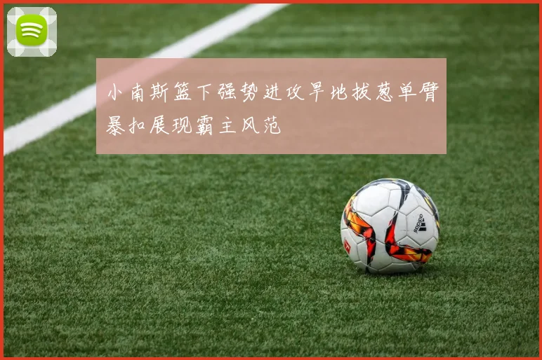 小南斯篮下强势进攻旱地拔葱单臂暴扣展现霸主风范